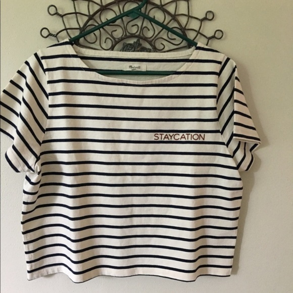 MADEWELL Embroidered Setlist Staycation Tee {EE50} - Picture 6 of 7